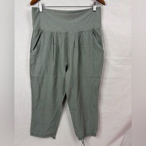 Lululemon Post Power Crop
Earl Grey / Heathered Earl Grey
Size 8 adjustable rise